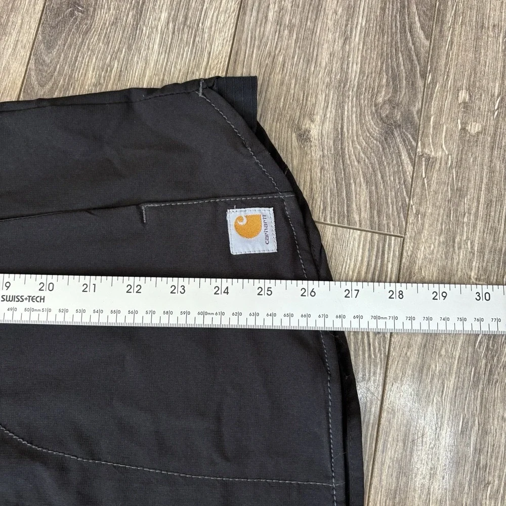 Carhartt Scrub Shirt Womens Small Force Crossflex‎ Convertible Sleeve Healthcare - Picture 9 of 16